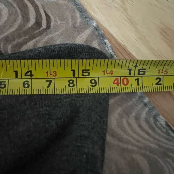 Elizabeth and James Gray Slip Dress, Silk Patterned Ruffle Layered Hem Women’s S - Picture 11 of 11